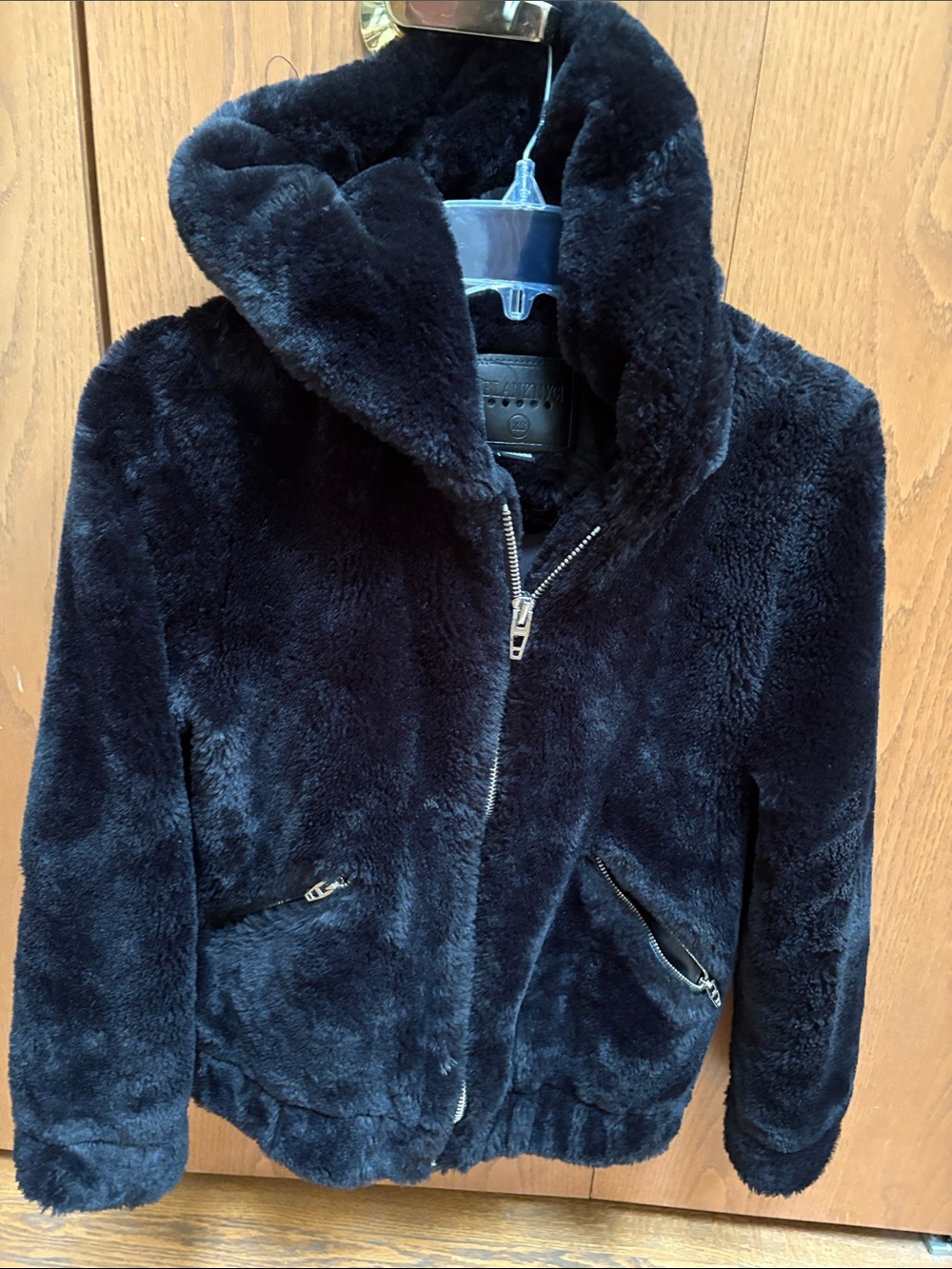 Plush Faux-Fur Jacket